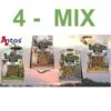 Antos Antos Insecta Trainers - Mixpakket - 4 X 100 Gram -Dierengezondheidswinkel antos antos insecta trainers mixpakket 4 x 100 gra