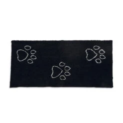 Beeztees Beeztees Dirty Dog Droogloopmat Loper - Zwart - 152x76 Cm
