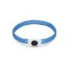 Beeztees Brede LED Halsband Hond - Verstelbaar - 65 X 2.5 Cm - Blauw - Lichtgevende Halsband