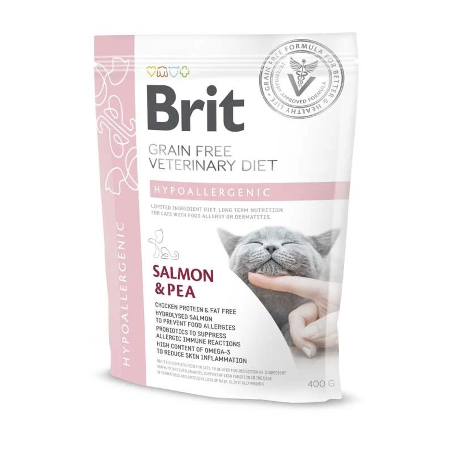 Brit BRIT Veterinary Diet - Hypoallergenic CAT 3 Brit BRIT Veterinary Diet - Hypoallergenic CAT