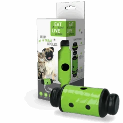 Eat Slow Live Longer Feed And Treat Roller - Groen - S - 16,5 X ø 7 Cm