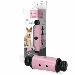 Eat Slow Live Longer Feed And Treat Roller - Roze - L - 23 X ø 8 Cm -Dierengezondheidswinkel eat slow live longer feed and treat roller roze l 2