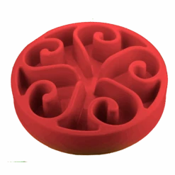 Eat Slow Live Longer Original - Schrokbak - Rood - Large ø 30 Cm