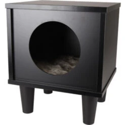 Flamingo Kubus Donum - Zwart - 34x30x40,5 Cm