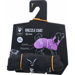 Hurtta Hurtta Hondenjas Drizzle Coat - Zwart -Dierengezondheidswinkel hurtta hurtta hondenjas drizzle coat zwart 3