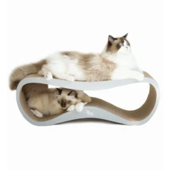 MyKotty MyKotty LUI - Krabmeubel Karton - Grey - 75x23x26 Cm -Dierengezondheidswinkel mykotty mykotty lui krabmeubel karton grey 75x23x2 1