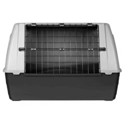 Trixie Trixie Autobench Journey - Zwart-grijs -Dierengezondheidswinkel trixie trixie autobench journey zwart grijs 1