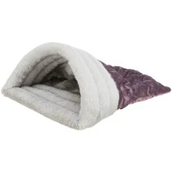 Trixie Trixie Relax Slaapzak Estelle - 34x20x45 Cm - Bes/grijs -Dierengezondheidswinkel trixie trixie relax slaapzak estelle 34x20x45 cm b 2