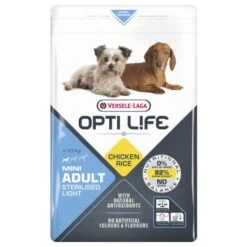 Versele-Laga Opti Life Hondenvoer - Adult Mini Light - Chicken -Dierengezondheidswinkel versele laga opti life hondenvoer adult mini light 2